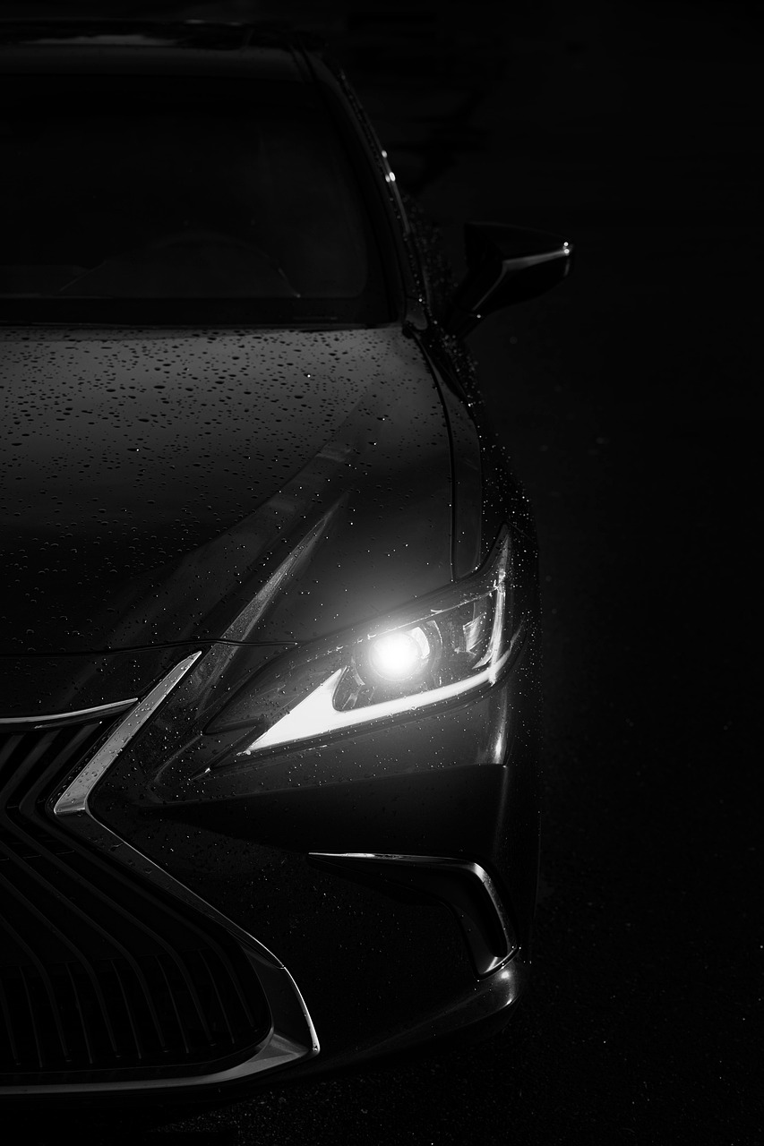 lexus, car, auto, headlight, race, rain, speed, lexus, lexus, lexus, lexus, lexus